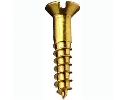 Brass Slotted Countersunk Screws