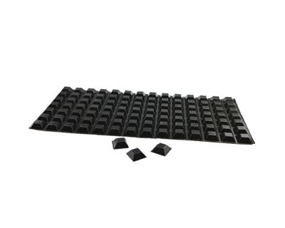 Self-Adhesive Bumper Feet | Square Tapered