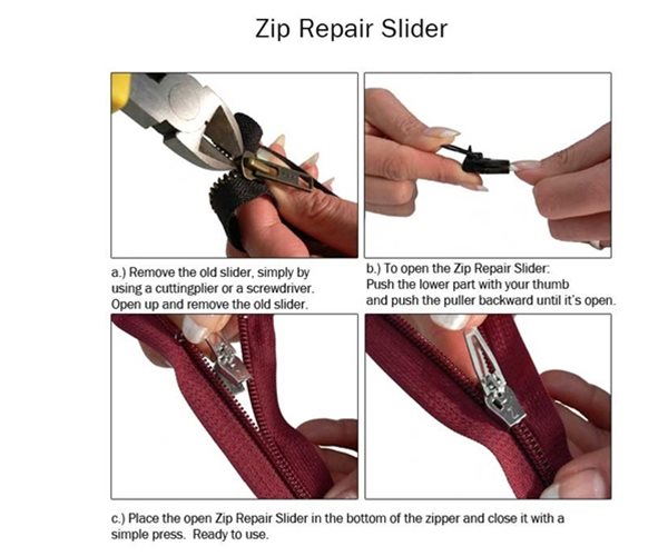 4C-2 ZlideOn - Slider for Coil Zippers slide 2