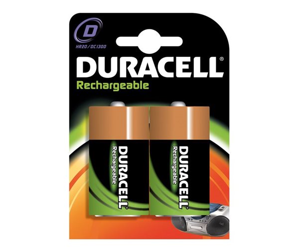 Duracell Rechargeable D - Pack of 2 slide 1