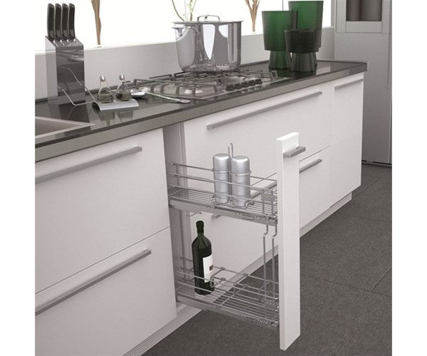 Slim Pull-out Wire Baskets - Soft Close slide 1